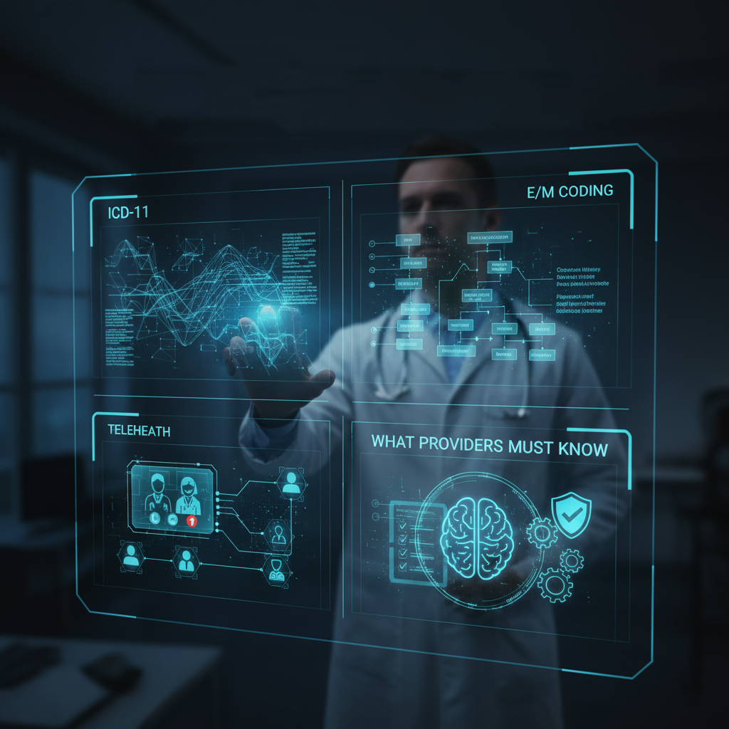 Regulatory Shifts in Medical Billing 2025: ICD-11, E/M Coding, Telehealth & What Providers Must Know