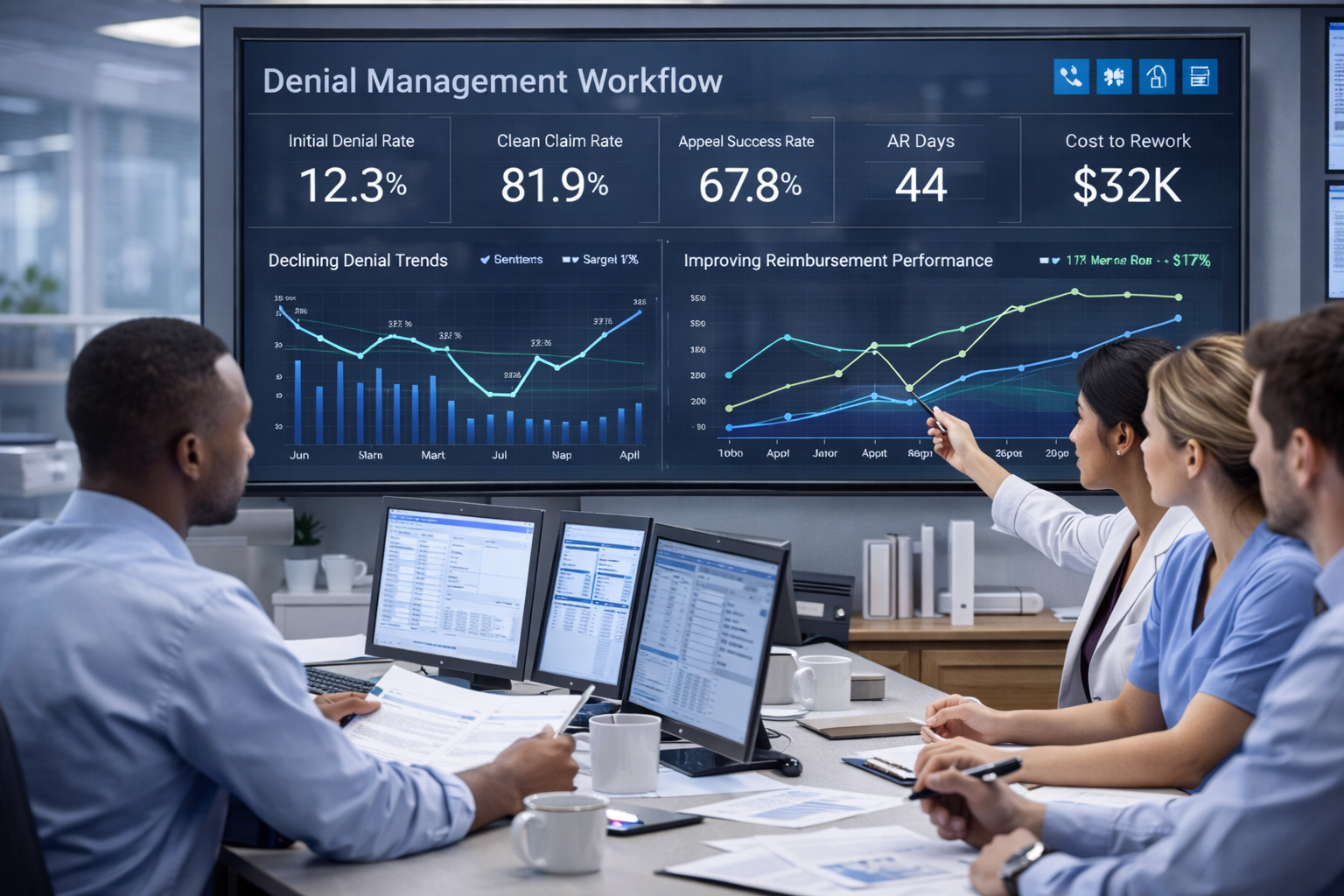 denial management workflow